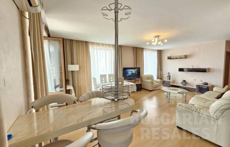 Pohľad priamo na more, prvá línia, 3 spálne, komplex „Prestige Fort Beach“ - Фото16