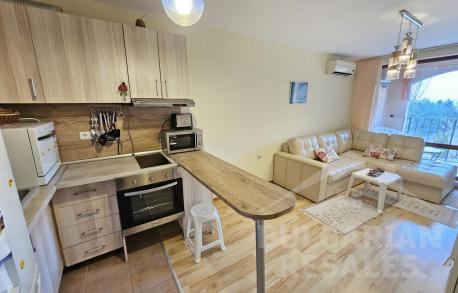 Štúdio s výhľadom na more vo veľkom komplexe v meste Svätý Vlas  - Фото13