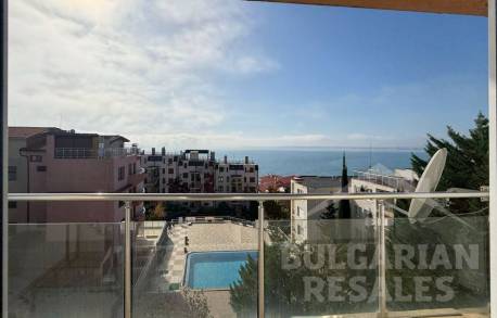 Вид на море! Апартамент с 2 спальнями и камином близко к пляжу, Свети Влас - Фото 10