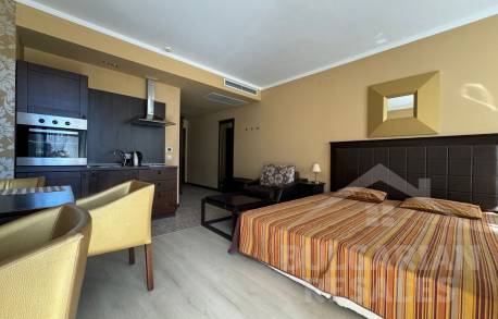 Studio z widokiem na basen w 5-gwiazdkowym kompleksie blisko plaży - Фото10