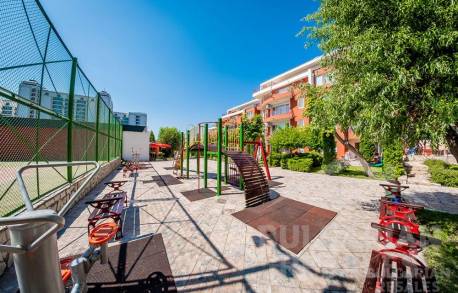 Двуетажен апартамент с изглед към морето и басейна, комплекс „Green Fort“ - Снимка 26