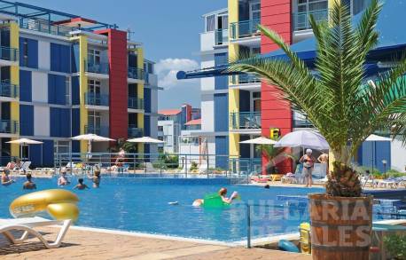 Просторно студио в Cacao Beach, Elite Complex 4 - Снимка 6