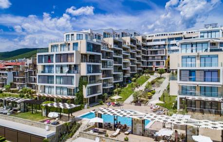 Apartament z widokiem na morze w kompleksie „Dolche Vita 2” w Sveti Vlas - Фото16