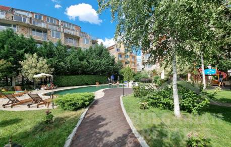 Студия в 80 метрах от пляжа в элитном комплексе - Фото9