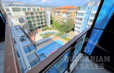 Добра инвестиция! Просторно студио във Villa Itta - Снимка 9