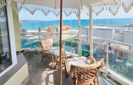 Výhľad na more, moderná rekonštrukcia, 2 spálne, komplex „Oasis“, Ravda - Фото22