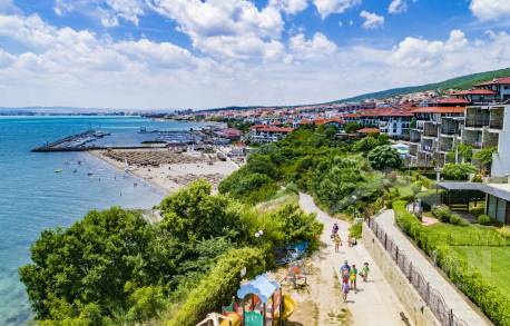 Apartament z widokiem na morze w kompleksie „Dolche Vita 2” w Sveti Vlas - Фото17