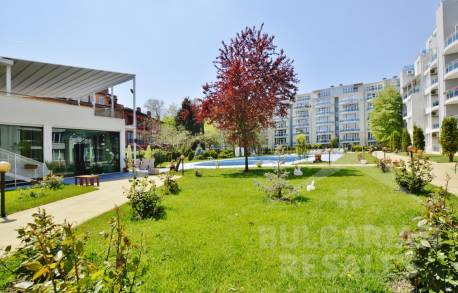 Výhľad na more, moderná rekonštrukcia, 2 spálne, komplex „Oasis“, Ravda - Фото27