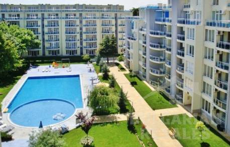 Výhľad na more, moderná rekonštrukcia, 2 spálne, komplex „Oasis“, Ravda - Фото30