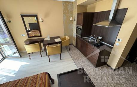 Studio z widokiem na basen w 5-gwiazdkowym kompleksie blisko plaży - Фото7