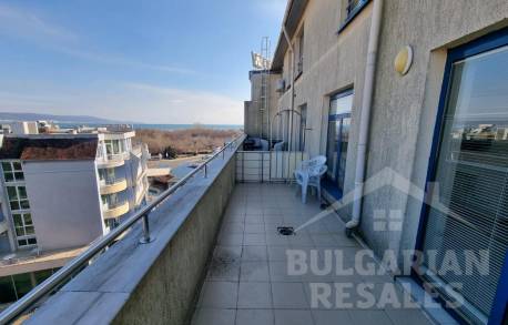 Studio z dużym tarasem z widokiem na morze - Фото11