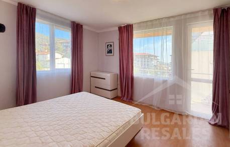 Вид на море! Апартамент с 2 спальнями и камином близко к пляжу, Свети Влас - Фото 12