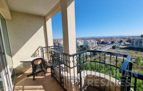 Вид на море! Просторная студия в Sunset Resort - Фото8