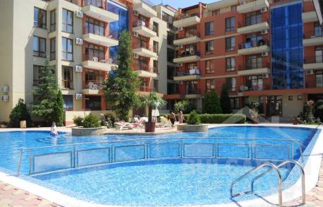 Convenient layout, two rooms, pool view, Sunny Beach - Photo 15