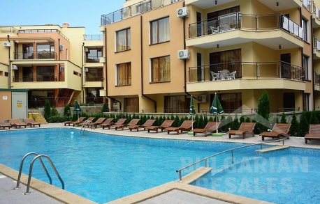 Studio z widokiem na morze i ogromnym tarasem w kompleksie „Antonia” - Фото10