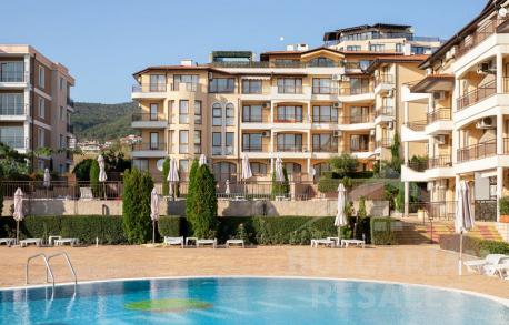 Widok na morze! Apartament z dwiema sypialniami w kompleksie „Aqua Dreams” - Фото17