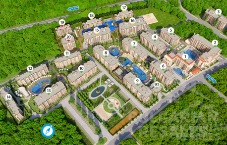 Студио за продажба в комплекс с уникална инфраструктура - Снимка 11