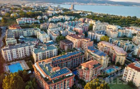 Уютный апартамент с ремонтом в новом комплексе на Солнечном берегу - Фото 15