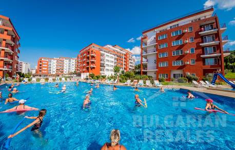 Изглед към морето, апартамент с 1 спалня в „Panorama Fort Beach“ - Снимка 11