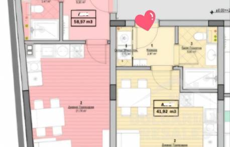 Студия в комплексе «Emilia Romana City 2», курорт Солнечный Берег - Фото 2