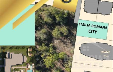 Студия в комплексе «Emilia Romana City 2», курорт Солнечный Берег - Фото 3