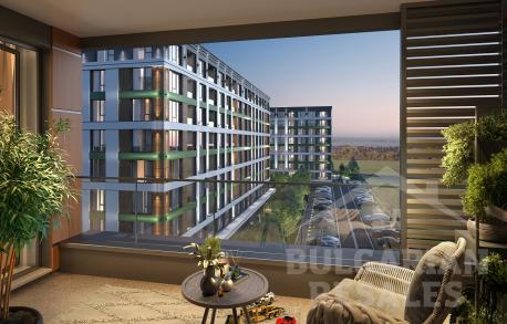 Rata! Apartament z 1 sypialnią w kompleksie mieszkalnym w Burgas - Фото1