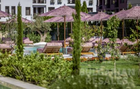 Kawalerka z widokiem na basen w prestiżowym nowym budynku w Słonecznym Brzegu - Фото12