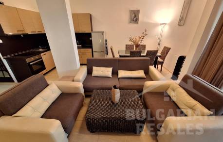 Prvá línia! Zariadený apartmán v komplexe „Marina Cape“ - Фото2