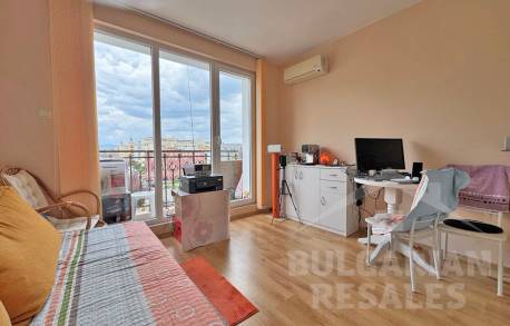 Kawalerka z oddzielną częścią kuchenną w kompleksie „Messembria Palace”, Słoneczny Brzeg - Фото7