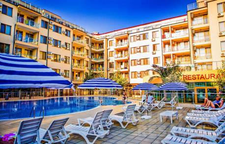 Štúdio s novým nábytkom, Nessebar Residence, Slnečný breh - Фото14