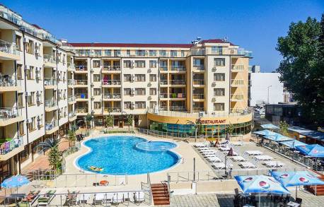 Štúdio s novým nábytkom, Nessebar Residence, Slnečný breh - Фото11