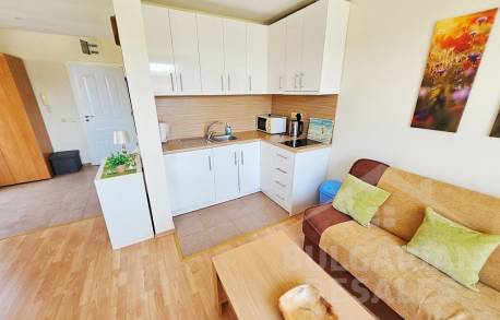 Štúdio s dvoma terasami a výhľadom na bazén - Фото6