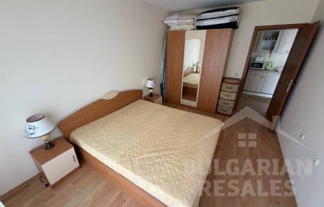 Вид на бассейн! Готовый апартамент в хорошем состоянии, комплекс 