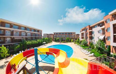 Umeblowane studio w kurorcie Słoneczny Brzeg, kompleks „Orchid Fort Noks” - Фото10