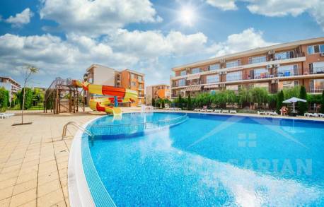 Umeblowane studio w kurorcie Słoneczny Brzeg, kompleks „Orchid Fort Noks” - Фото1