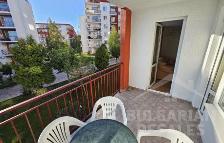 Хубав апартамент с гледка море на пръва линия в „Panorama Fort Beach“ - Снимка 3