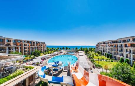 Pierwsza linia brzegowa, widok na morze, studio w kompleksie „Premier Fort Beach”, Sveti Vlas - Фото13