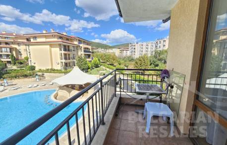 Apartament w kompleksie „Sky Dreams” z widokiem na morze i basen - Фото22