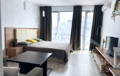 Na predaj zrekonštruované štúdio v letovisku Sunny Beach s výhľadom na bazén - Фото3