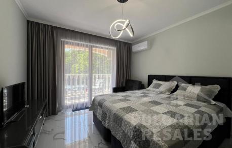 Nowoczesny, wyremontowany apartament typu studio z widokiem na morze, kompleks „Valencia Gardens” - Фото7