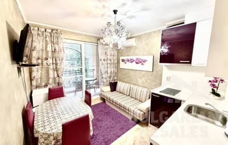 Apartmán s 1 spálňou a parkovacím miestom, luxusný komplex „Venera Palace“ - Фото4
