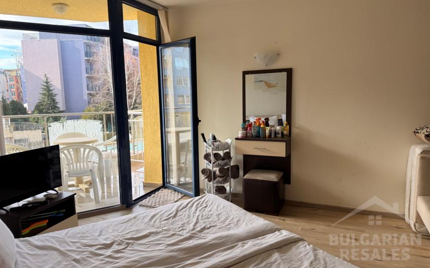 Widok na basen! Studio wypoczynkowe, kurort Słoneczny Brzeg - Фото5