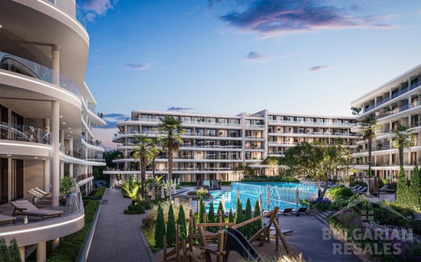 Комплекс в шаге от пляжа Несебра, 2 спальни, большая терраса - Фото 9