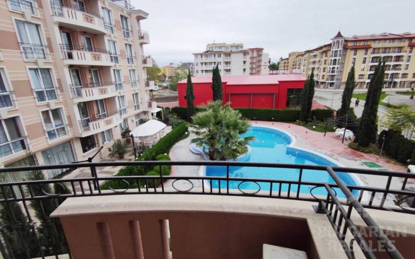 Студио с изглед към плувния басейн в луксозен комплекс ID: 1596 - Снимка 8