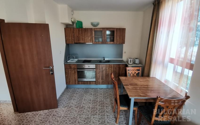 Jednoizbový apartmán s terasou v komplexe Royal Dreams - Фото13