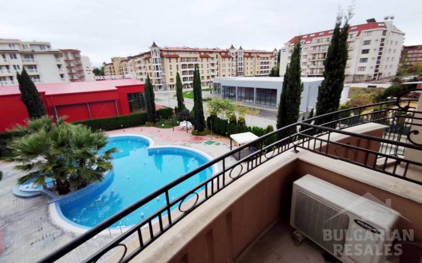 Студио с изглед към плувния басейн в луксозен комплекс ID: 1596 - Снимка 9