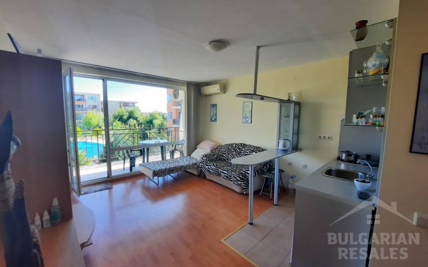 Студио с красива гледка към басейна и територията ID: 2059 - Снимка 2