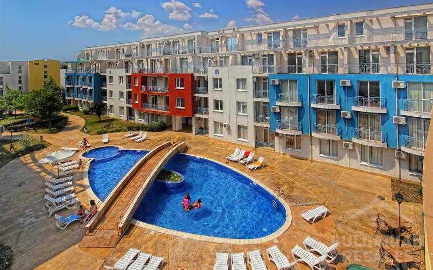 Niedroga kawalerka z widokiem na basen, „Sunny Day 3”, Słoneczny Brzeg - Фото1