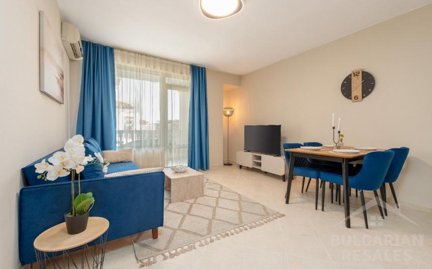 Подходит для постоянного проживания! Дизайнерский ремонт, вид на бассейн - Фото 1