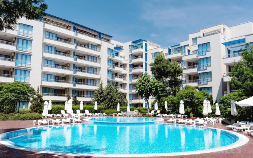 Изглед към басейна! Апартамент в комплекс до брега на морето ID: 5529 - Снимка 1